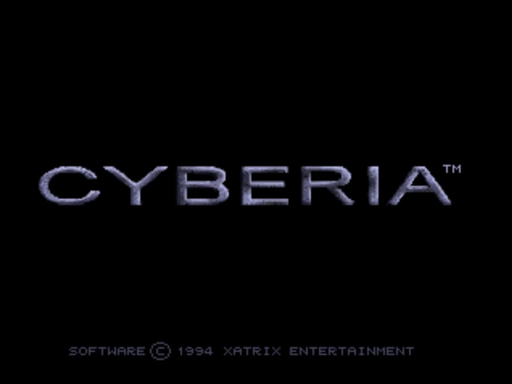 Cyberia title screen for 3DO